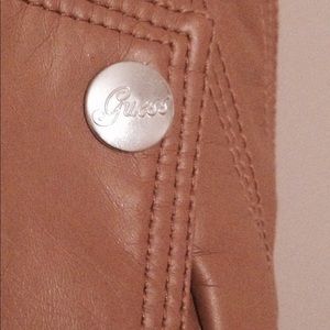 Guess faux leather vest